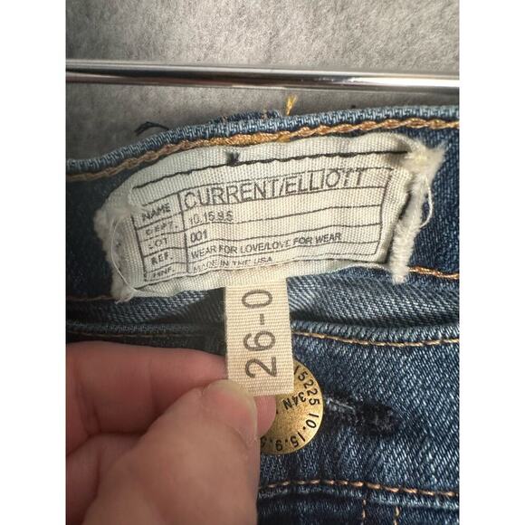 Current Elliot | Sz: 26 | The Rolled‎ Skinny Jeans Yesterday Wash skinny stretch - Picture 5 of 8